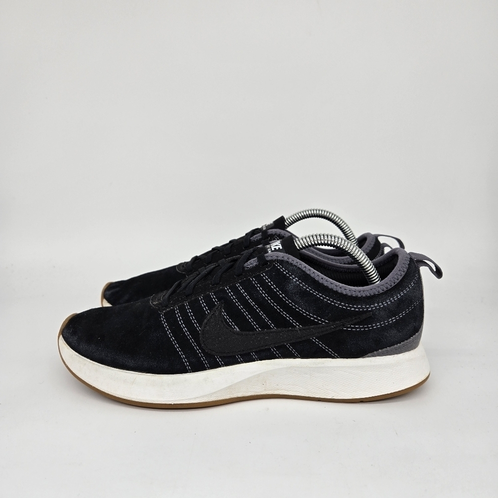 Nike Dualtone Racer SE 'Black Gum Brown' Women's Marathon Running Shoes Size 8.5